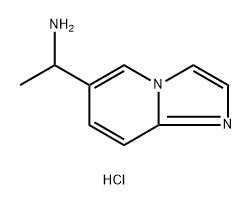 1-Imidazo1,2-apyridin-6-yl-ethylamine dihydrochloride 结构式