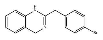 2-(4-Bromo-benzyl)-3,4-dihydro-quinazoline 结构式