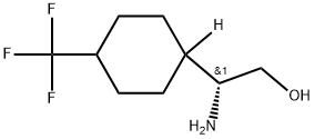 Cyclohexaneethanol, β-amino-4-(trifluoromethyl)-, (βR)- 结构式