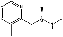 N-METHYL-1-(3-METHYLPYRIDIN-2-YL)PROPAN-2-AMINE 结构式
