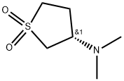 (S)-3-(dimethylamino)tetrahydrothiophene1,1-dioxide 结构式