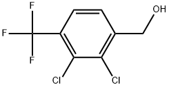 2,3-Dichloro-4-(trifluoromethyl)benzenemethanol 结构式