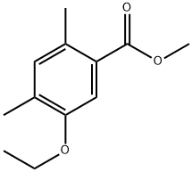 Methyl 5-ethoxy-2,4-dimethylbenzoate 结构式