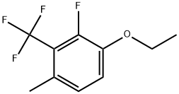 1-Ethoxy-2-fluoro-4-methyl-3-(trifluoromethyl)benzene 结构式
