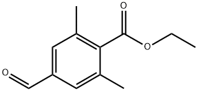 Ethyl 4-formyl-2,6-dimethylbenzoate 结构式