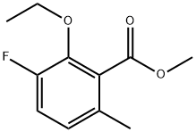 Methyl 2-ethoxy-3-fluoro-6-methylbenzoate 结构式