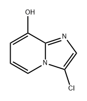 3-chloroimidazo[1,2-a]pyridin-8-ol 结构式