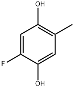 2-氟-5-甲基苯-1,4-二醇 结构式