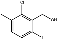 (2-chloro-6-iodo-3-methylphenyl)methanol 结构式
