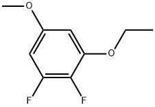 1-Ethoxy-2,3-difluoro-5-methoxybenzene 结构式