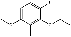 2-Ethoxy-1-fluoro-4-methoxy-3-methylbenzene 结构式