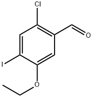 2-chloro-5-ethoxy-4-iodobenzaldehyde 结构式