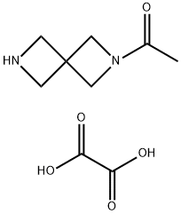 1-(2,6-diazaspiro[3.3]heptan-2-yl)ethanoneoxalic acid 结构式