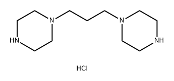 Piperazine, 1,1'-(1,3-propanediyl)bis-, tetrahydrochloride (9CI) 结构式