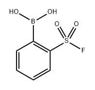 (2-(氟磺酰基)苯基)硼酸 结构式