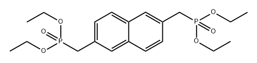 2,6-双((二乙氧基磷酰基)甲基)萘 结构式