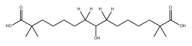 Bempedoic Acid-d4 结构式