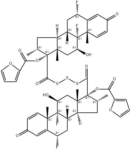氟米松杂质17 结构式