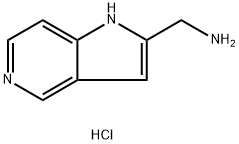 {1H-pyrrolo[3,2-c]pyridin-2-yl}methanamine dihydrochloride 结构式