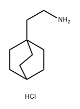 2-(双环[2.2.2]辛-1-基)乙烷-1-胺盐酸盐 结构式