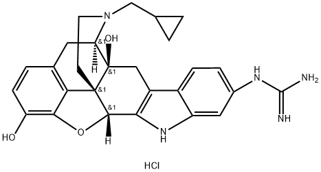 6'-GNTI二盐酸盐 结构式