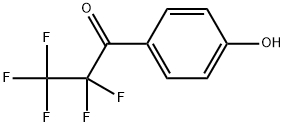 2,2,3,3,3-Pentafluoro-1-(4-hydroxyphenyl)-1-propanone 结构式