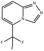 5-(三氟甲基)-[1,2,4]三唑并[4,3-A]吡啶 结构式