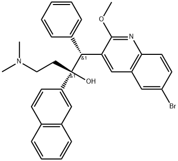 贝达喹啉杂质34 结构式