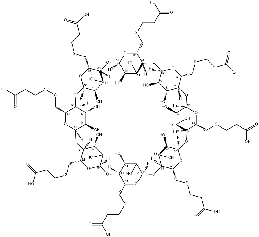 舒更葡糖杂质25(ORG199074-1) 结构式