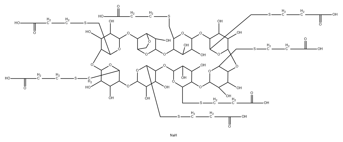 舒更葡糖杂质20(ORG46643) 结构式