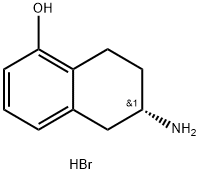 1-萘酚,6-氨基-5,6,7,8-四氢-氢溴酸盐(1:1),(6S)- 结构式