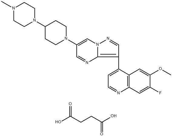ALK2-IN-4 succinate 结构式
