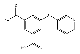 5-(PYRIDIN-3-YLOXY)ISOPHTHALIC ACID 结构式