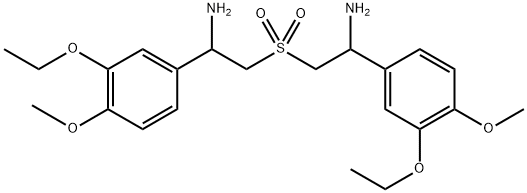 Benzenemethanamine, α,α'-sulfonylbis(methylene)bis[3-ethoxy-4-methoxy- 结构式