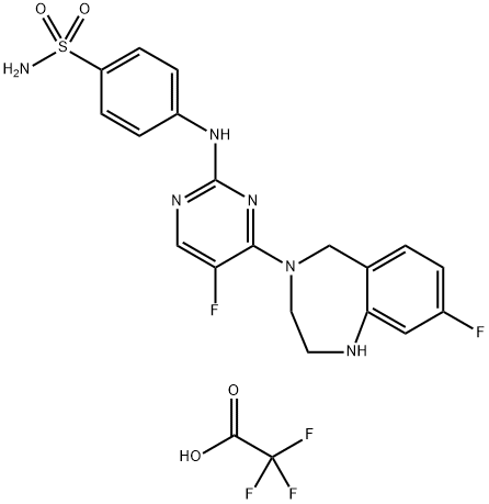 化合物 AURORA KINASE INHIBITOR-10 结构式