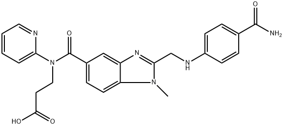 Dabigatran Carboxamide 结构式