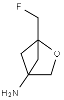 1-(氟甲基)-2-噁二环[2.1.1]己基-4-胺 结构式