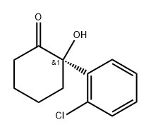 氯胺酮杂质2 结构式