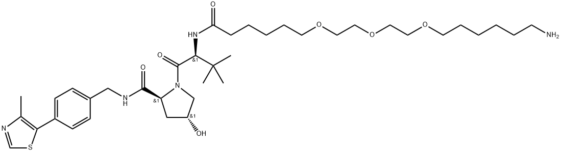 (S,R,S)-AHPC-6-2-2-6-氨基 结构式