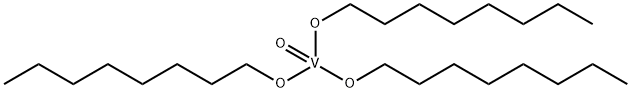 tris(octan-1-olato)oxovanadium 结构式