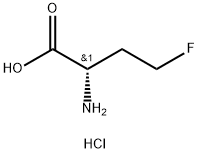 (S)-2-氨基-4-氟丁酸盐酸盐 结构式