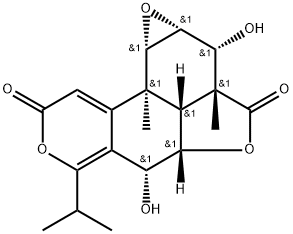 NAGILACTONE C 结构式