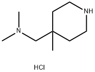 dimethyl[(4-methylpiperidin-4-yl)methyl]amine
dihydrochloride 结构式