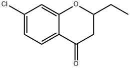7-chloro-2-ethylchroman-4-one 结构式