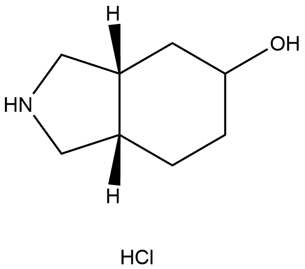 (3AR,7AS)-八氢-1H-异吲哚-5-醇(盐酸盐) 结构式