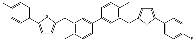 卡格列嗪二聚体 结构式