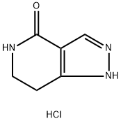 1,5,6,7-四氢-4H-吡唑并[4,3-C]吡啶-4-酮 (盐酸盐) 结构式