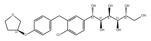 恩格列净杂质05 结构式