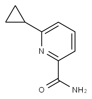 6-(cyclopropyl)picolinamide 结构式