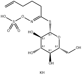 Glucobrassicanapin potassium salt 结构式